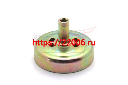 Барабан сцепления мотокосы GBC-052 (квадрат 8 мм)