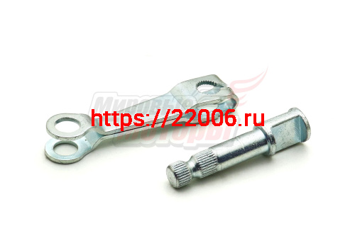 Рычаг переднего тормозного барабана в комплекте с валом Alpha, Delta (толщ.вала 12мм)