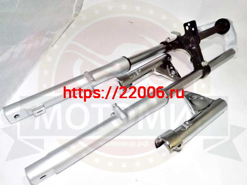 Вилка телескопическая передняя FLASH в сборе (перо 27 мм) ось 10мм (барабанный тормоз) (НАБОР) фото 2 Вилка телескопическая передняя FLASH в сборе (перо 27 мм) ось 10мм (барабанный тормоз) (НАБОР) фото 2