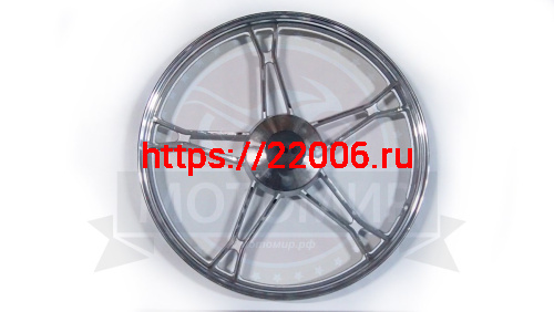 Обод 17" передний литой, барабан. тормоз 1,2-17 Альфа, LARGO/SHURIKEN (стандарт серебро) (НАБОР) Обод 17" передний литой, барабан. тормоз 1,2-17 Альфа, LARGO/SHURIKEN (стандарт серебро) (НАБОР)