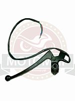Рычаг сцепления  COLT 2 (ALLOY) в сборе с пультом, черный под зеркала (НАБОР)