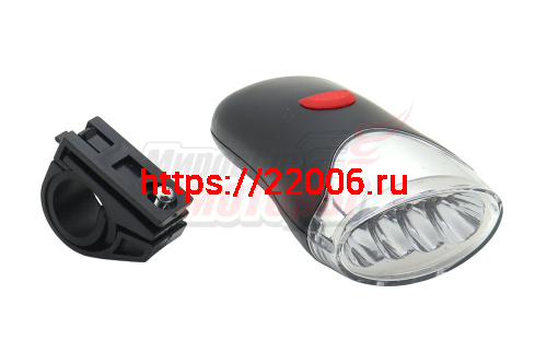 Фара вело передняя (бат.) SH-202 (4 диода) Фара вело передняя (бат.) SH-202 (4 диода)