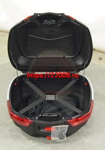 Кофр багажный мото задний CIGNA E-62 38л черный фото 4