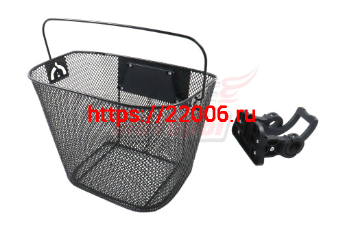 Корзина передняя на руль быстросъемная l26хw33хh27 Корзина передняя на руль быстросъемная l26хw33хh27
