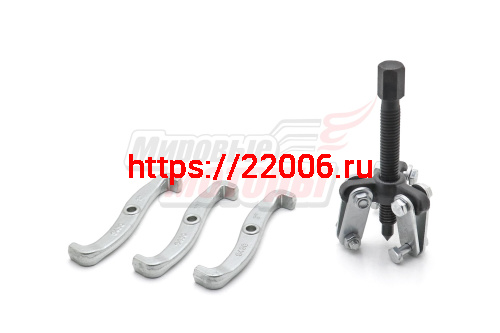 Съемник подшипников 3-х лапый 75мм шарнирный 15-80мм АвтоДело 41723-AD