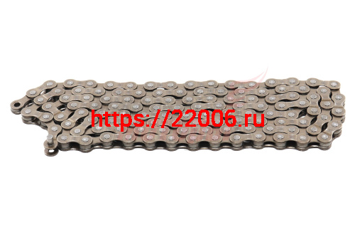 Цепь вело 116 зв. 1/2"x3/32" (7-8 скоростей)