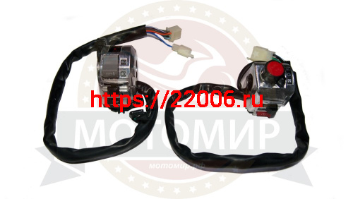 Переключатель INTRUDER левый+правый, в сборе (36020123+36010165) Переключатель INTRUDER левый+правый, в сборе (36020123+36010165)