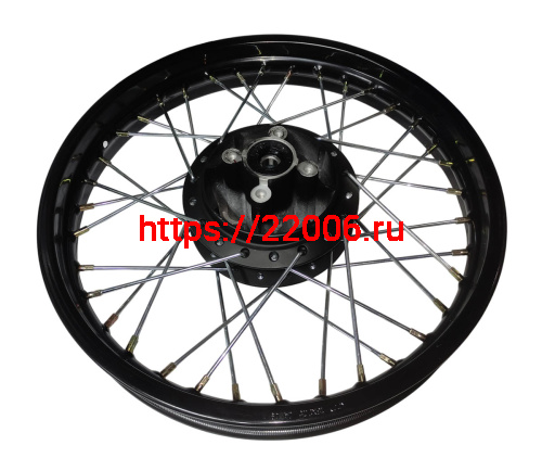 Обод 18" задний спицы, диск. тормоз 2,15-18" RIGEL, под ось 14 мм., 4 отв. (54030462) Обод 18" задний спицы, диск. тормоз 2,15-18" RIGEL, под ось 14 мм., 4 отв. (54030462)