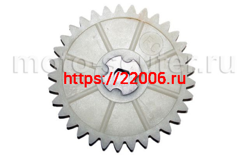 Шестерня масляного насоса 139QMB 50cc 16Т TMMP Шестерня масляного насоса 139QMB 50cc 16Т TMMP