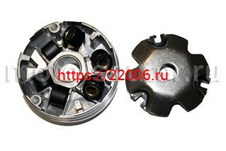 Вариатор 139QMB 50сс в сборе (ролики) TMMP Вариатор 139QMB 50сс в сборе (ролики) TMMP