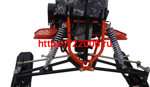 Мотобуксировщик компактный ЛИДЕР-СИГМА-4 (гусеница 500х2424) фото 8