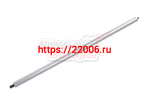 Штанга разъёмная в сборе верхняя мотокосы BC/GBC-033/043/052(26*750мм,вал d8*764,9шлиц+втулка квад7)