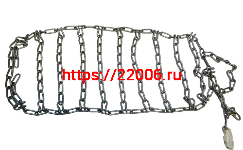 Цепь противоскольжения для снегоубощика GardenPro 16" (16 х 6.50-8)