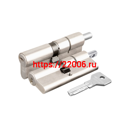 Цилиндровый механизм Cisa (Чиза) под вертушку ASIX OE302-21.12 (90 мм/35+10+45), НИКЕЛЬ Цилиндровый механизм Cisa (Чиза) под вертушку ASIX OE302-21.12 (90 мм/35+10+45), НИКЕЛЬ