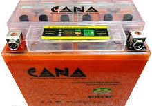 Аккумулятор CANA гелевый 12v/12hr YTX14-BS - orange (200EN, Gel, 152*88*147, 3,25кг, +) 6, тест